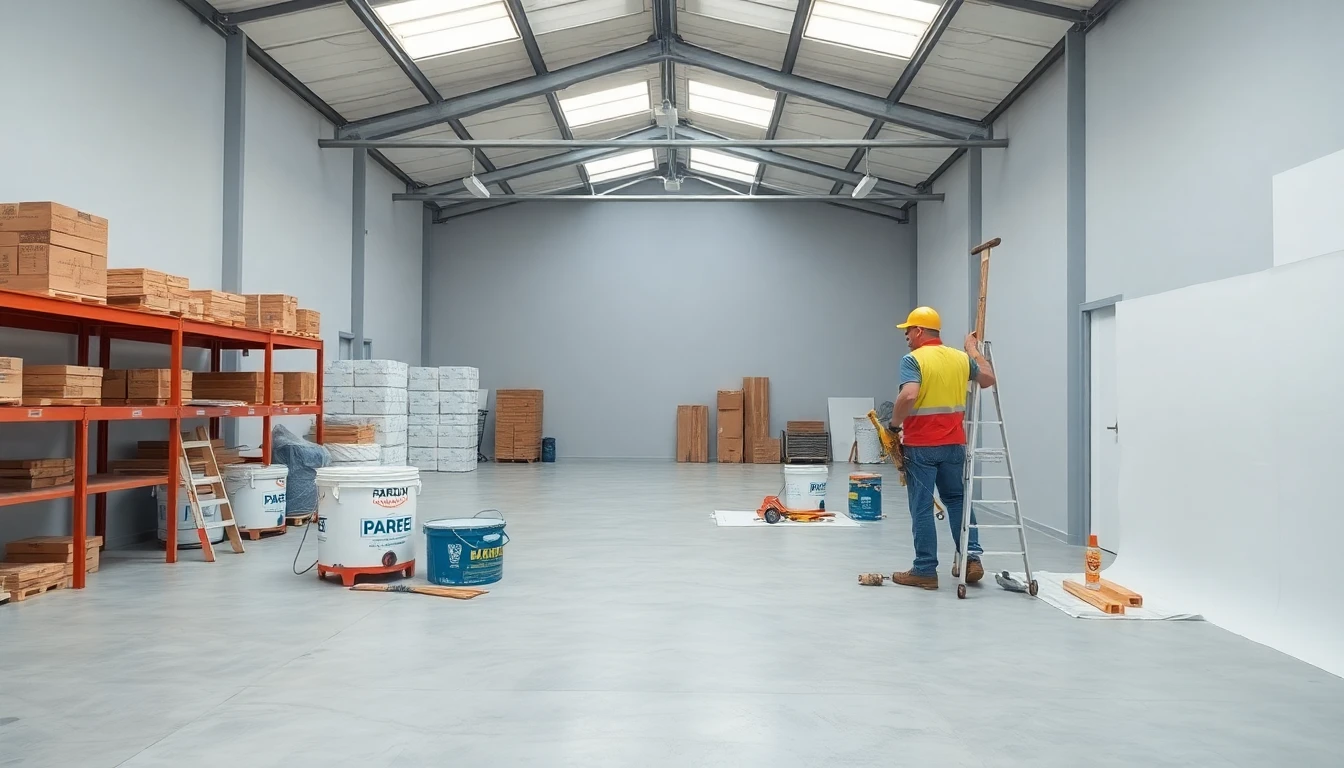 Warehouse Painting