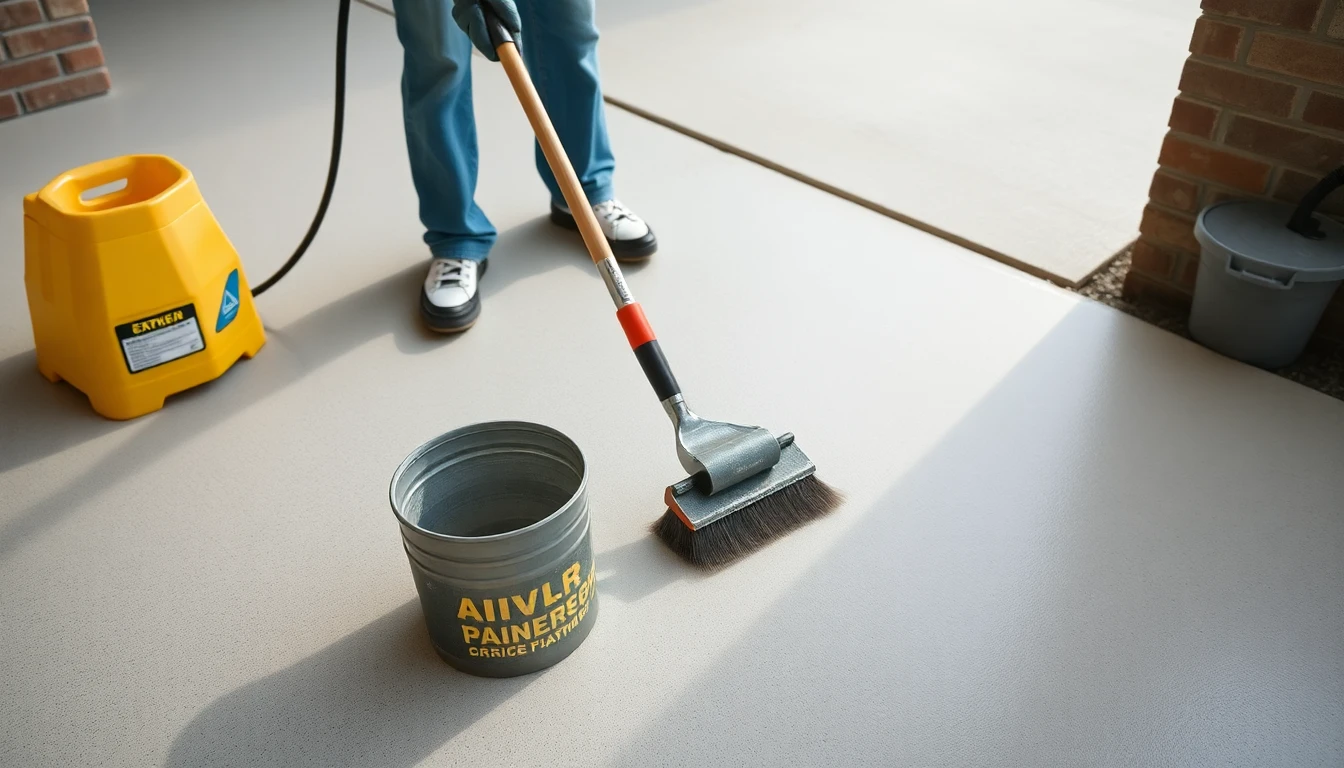 Concrete & Driveway Painting